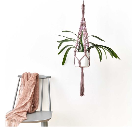 Rico Design Made by Me Macramé beads "Shades of pink"