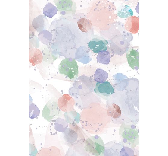 Motif cardboard "Watercolour