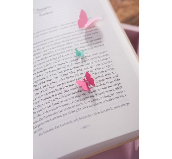 VBS Craft punch set "Butterfly", set of 4