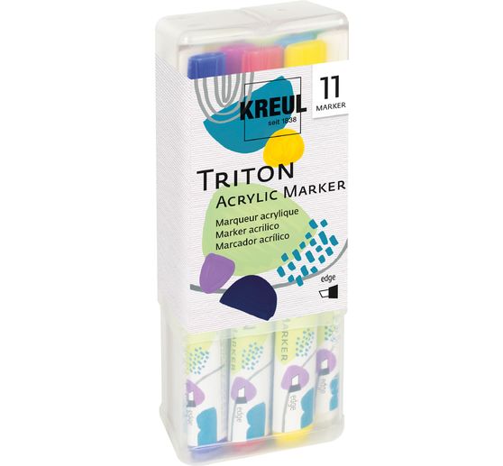 Akrylový fix KREUL Triton "Edge" Powerpack
