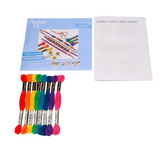 Anchor Starter Kit "Friendship Bands Kit Rainbow"