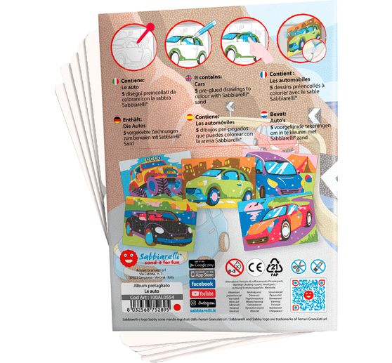 Sabbiarelli Sand-it for Fun Album Cars