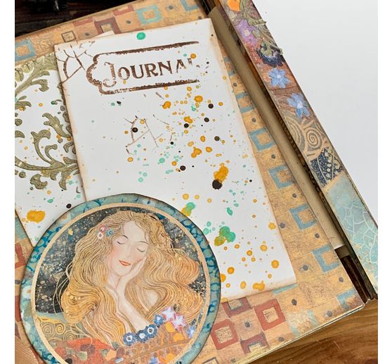 Scrapbook blok "Klimt Backgrounds"