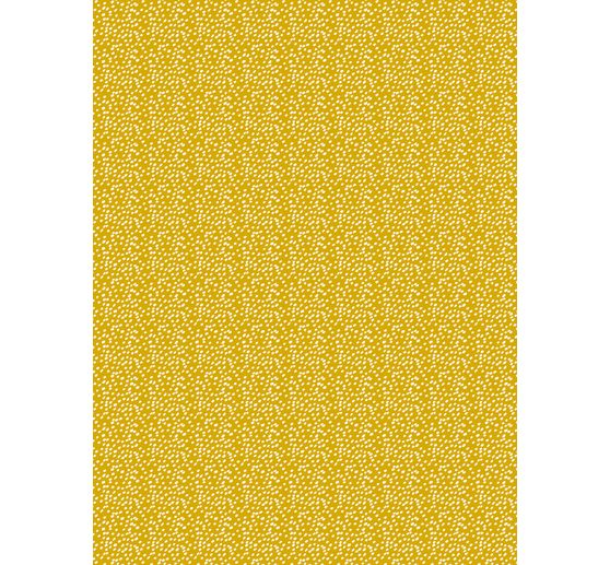 Décopatch papír "Flying Dots saffron yellow"