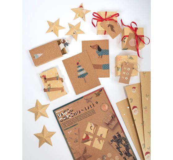 Motif block "Kraft paper Xmas"