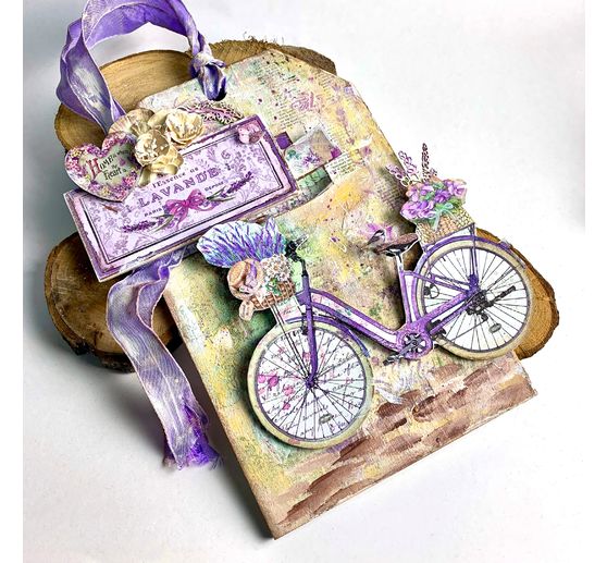 Scrapbook block "Provence"