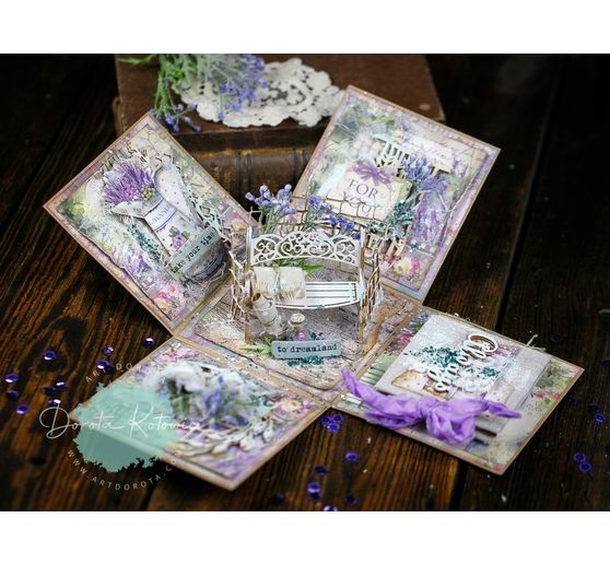 Scrapbook block "Provence"