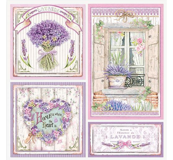 Scrapbook block "Provence"