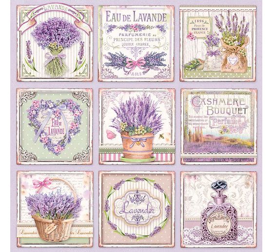 Scrapbook block "Provence"
