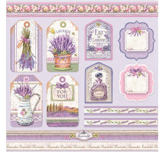 Scrapbook block "Provence"