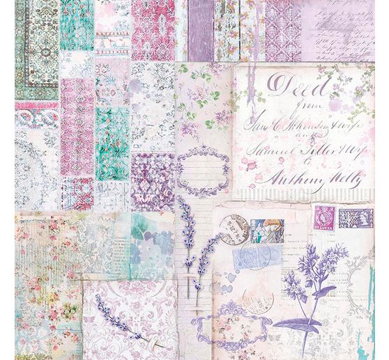 Scrapbook block "Provence"