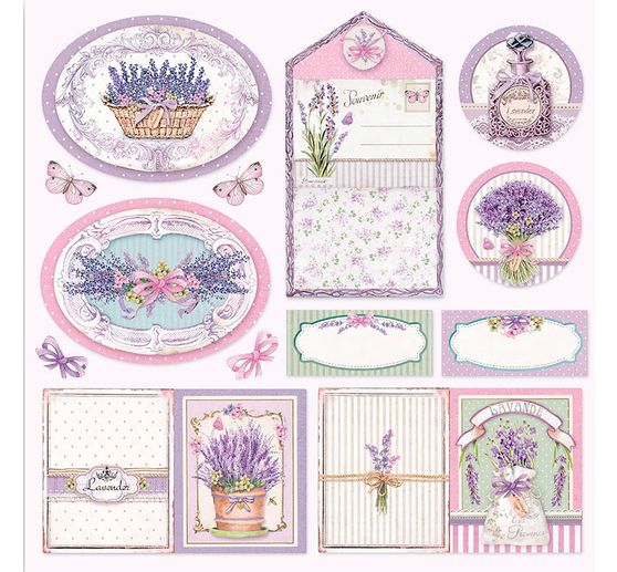 Scrapbook block "Provence"