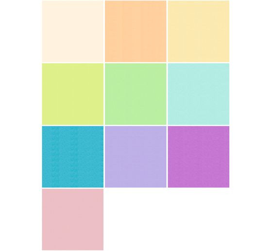 Folding sheets "Pastel"
