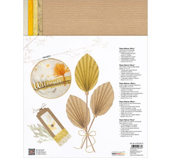 Natural papers "Mary"