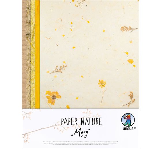 Natural papers "Mary"