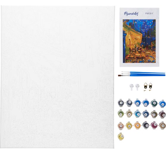 Painting by numbers "Van Gogh - Cafe"