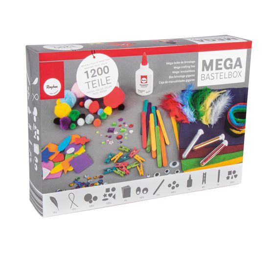 Mega craft box, cca 1 200 dílů