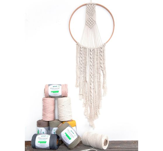 Gründl cotton cord "Macramé", 3 mm