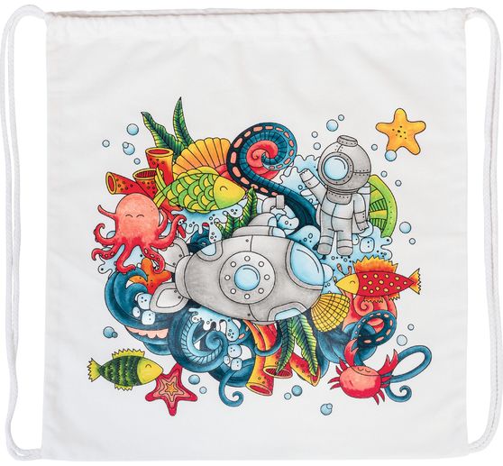 Sportovní taška a penál "Seaworld" pro sadu na tvoření