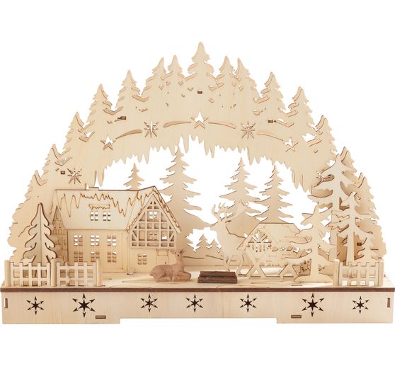 Světelný oblouk svíčky VBS "Jelen na kraji lesa"