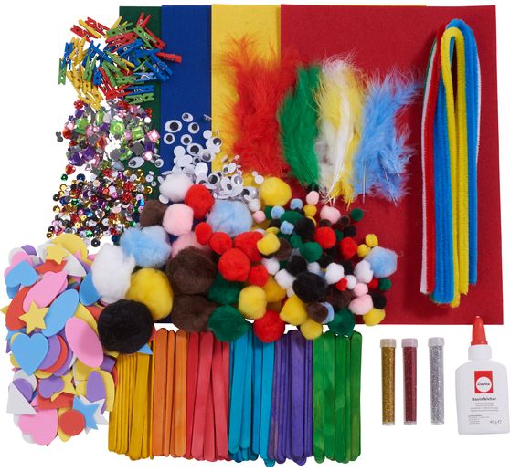 Mega craft box, cca 1 200 dílů