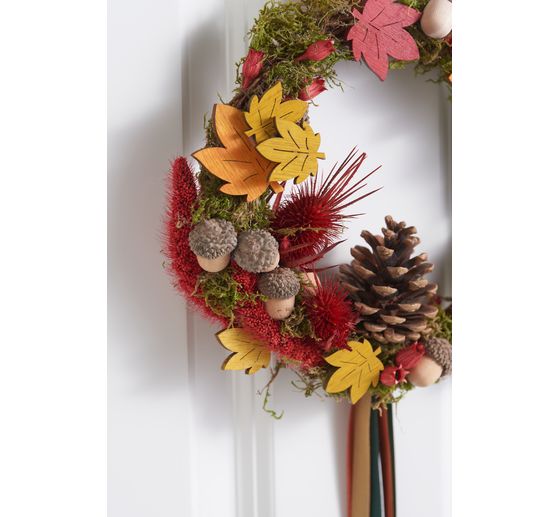 Dried flowers potpourri set "Red"