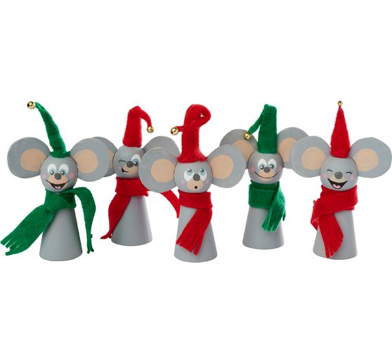 Sada na tvoření VBS "Vánoční myši"