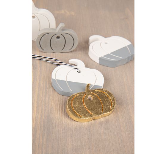 Silicone casting mould "Pumpkin, mushroom, leaf"