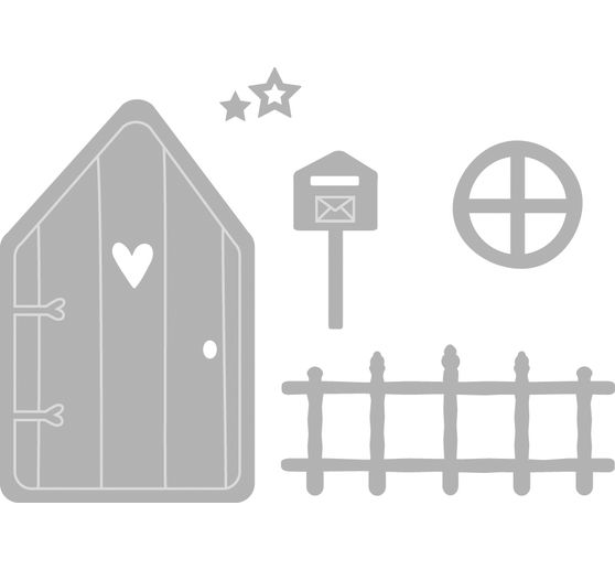 Výseková šablona "Wichtelwelt"