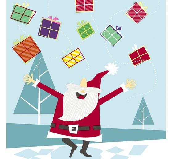 "Hurá dárky!" ubrousek