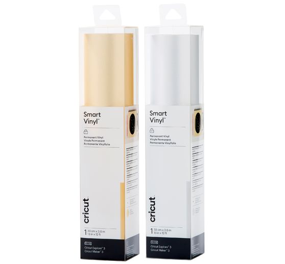 Cricut self-adhesive vinyl foil "Smart Vinyl - Permanent", 33 x 360 cm