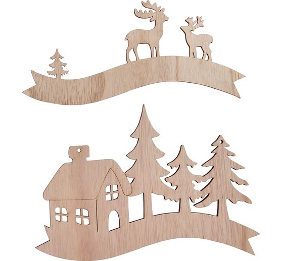 VBS Wooden motif "Winter silhouette"