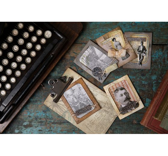 Sizzix Thinlits punching template "Collector by Tim Holtz"