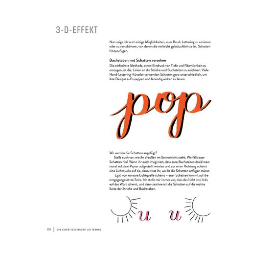 Book "Die Kunst des Brush Lettering"
