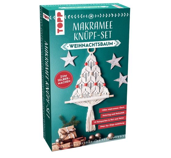 Makramee Knüpf-Set "Weihnachtsbaum" 