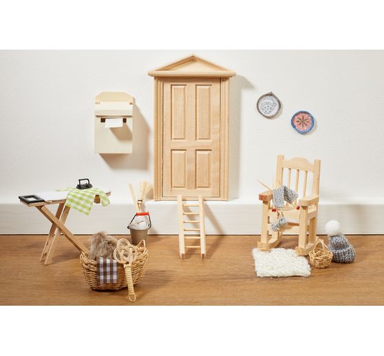 Secret Santa set "Laundry basket & carpet beater"