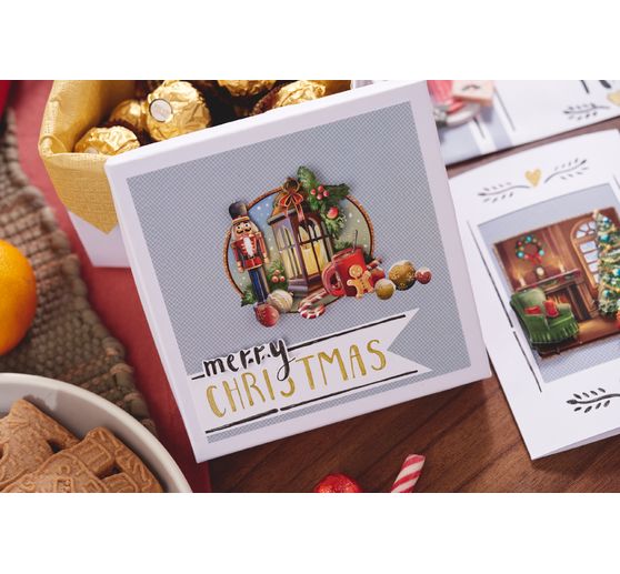 3D punched sheet book "Christmas Village" 