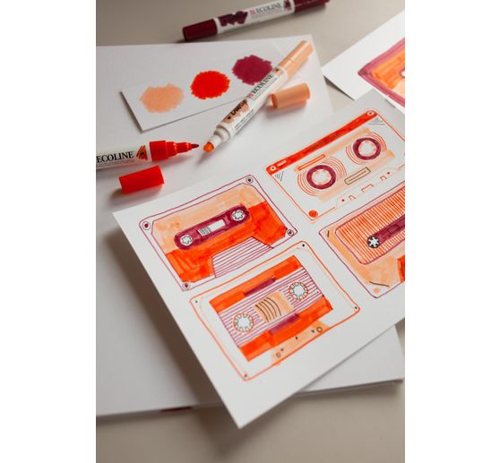 Talens Ecoline Duotip "Secondary color set"