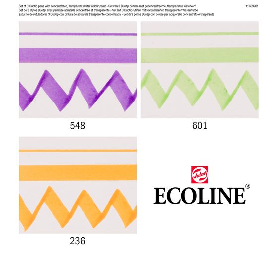 Talens Ecoline Duotip "Secondary color set"