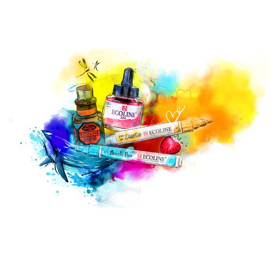 Talens Ecoline Duotip "Secondary color set"