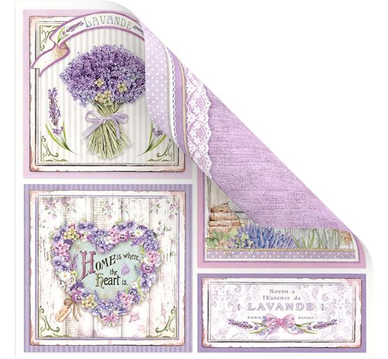 Scrapbook block "Provence"