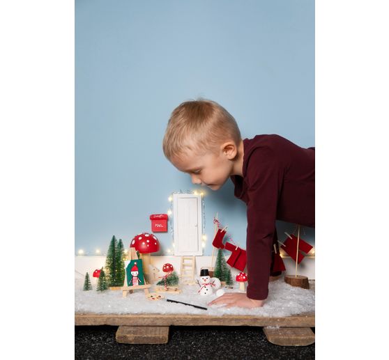 Mini craft set Secret Santa door "Snowman"