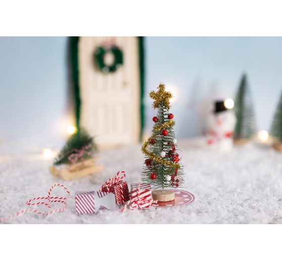 Mini craft set Secret Santa door "Christmas tree"