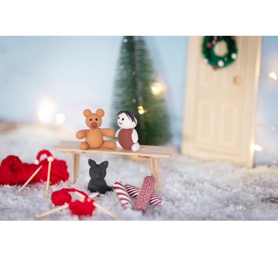 Mini craft set Secret Santa door "Christmas gifts"