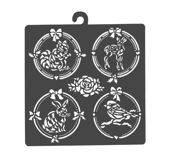 Šablona "Lesní zvířata