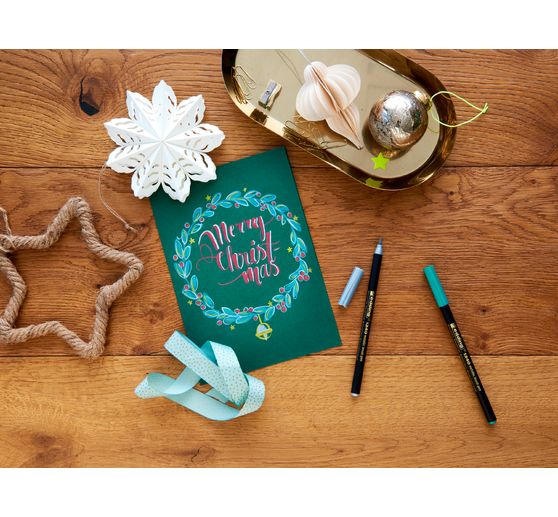 edding 1340 Brush pen "Xmas - Metallic"