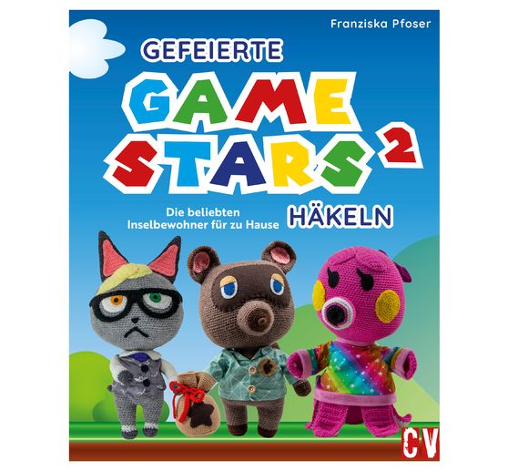 Kniha "Gefeierte Gamestars häkeln 2"