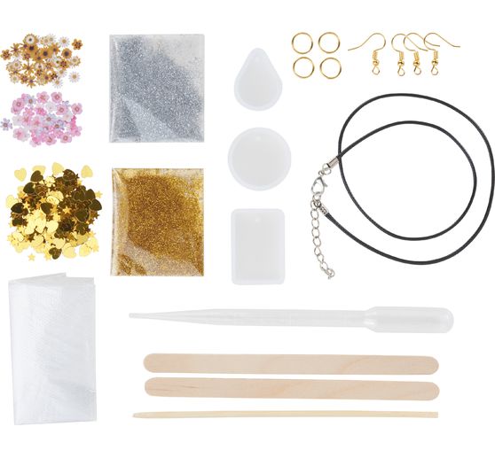 Casting resin creative set "Jewelry pendant"