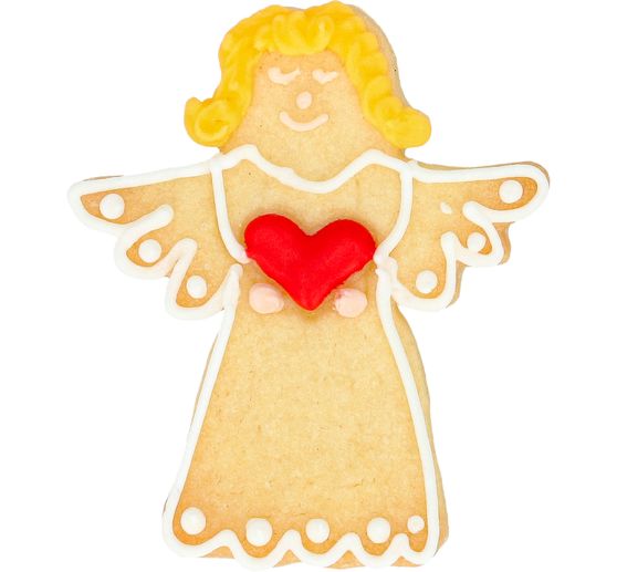 Cookie cutter "Angel with heart"