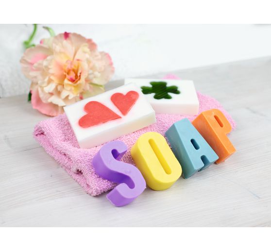 Silicone casting mould "A-Z"